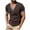 Brown, variant on Mens Summer Tops Dressy Casual Blouses for Men Casual Plus Size Tunic Shirts to Wear with Leggings Basic Fitted Short Sleeve Tees Summer Shirts for Teens Modest