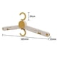 thumbnail image 4 of Portable Folding Clothes Hanger with Clips, Multi-Functional Drying Rack for Clothes and Shoes,Sturdy Travel Accessory A, 4 of 5