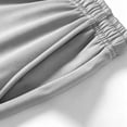 thumbnail image 3 of Homenesgenics Sweatpants Men with Pockets Jogger Winter Fleece-Lined Drawstring Elastic-Waist Cuffed Heavyweight Trousers Gray S, 3 of 6
