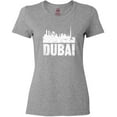 thumbnail image 3 of Inktastic Dubai City Skyline with Grunge Women's T-Shirt, 3 of 5
