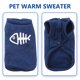 thumbnail image 3 of unbranded Ropa De Para Mascotas Suéter Azul Cómodo Y Elástico Para Perro Y, 3 of 6