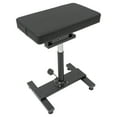 thumbnail image 3 of Peakora Stable H-Shaped Base Armrest Stand, 28.74-36.22in Height Adjustment, Black Artificial Leather for Nail Salons, Beauty Parlors & Home Use, 3 of 11