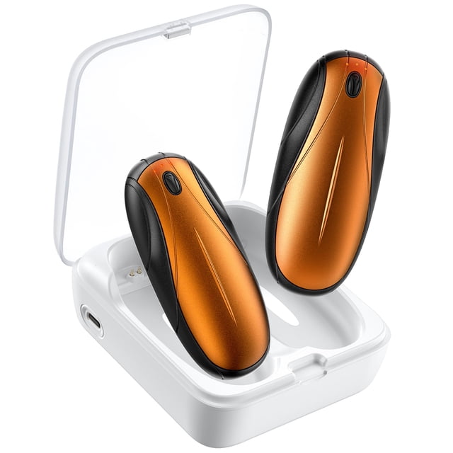 Calentadores de manos Yuegit recargables de 14000 mAh, paquete de 2