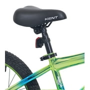 18 Kent Glitch BMX Child Bicycle, 18 Wheels, Kids Ages 6-12 Years, Blue/Green