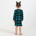 thumbnail image 5 of Odeerbi Matching Family Christmas Pajamas Sets Plaid Sleepwear Kids 2024 Fashion Cute Xmas Lattice Print Jammies Dress Parent-Child Family Wear Loungewear for Girls, 5 of 6