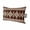 Brown, Chocolate, Espresso, Terracotta, variant on Blush Pink Boho Southwestern Outdoor Pillows for Chaise Lounge Chair Waterproof Lumbar Pillows with Insert&Adjustable Strap Beach Headrest Pillow Vintage Ethnic Tribes Zigzag Tile Pool Pillow 11"x16"