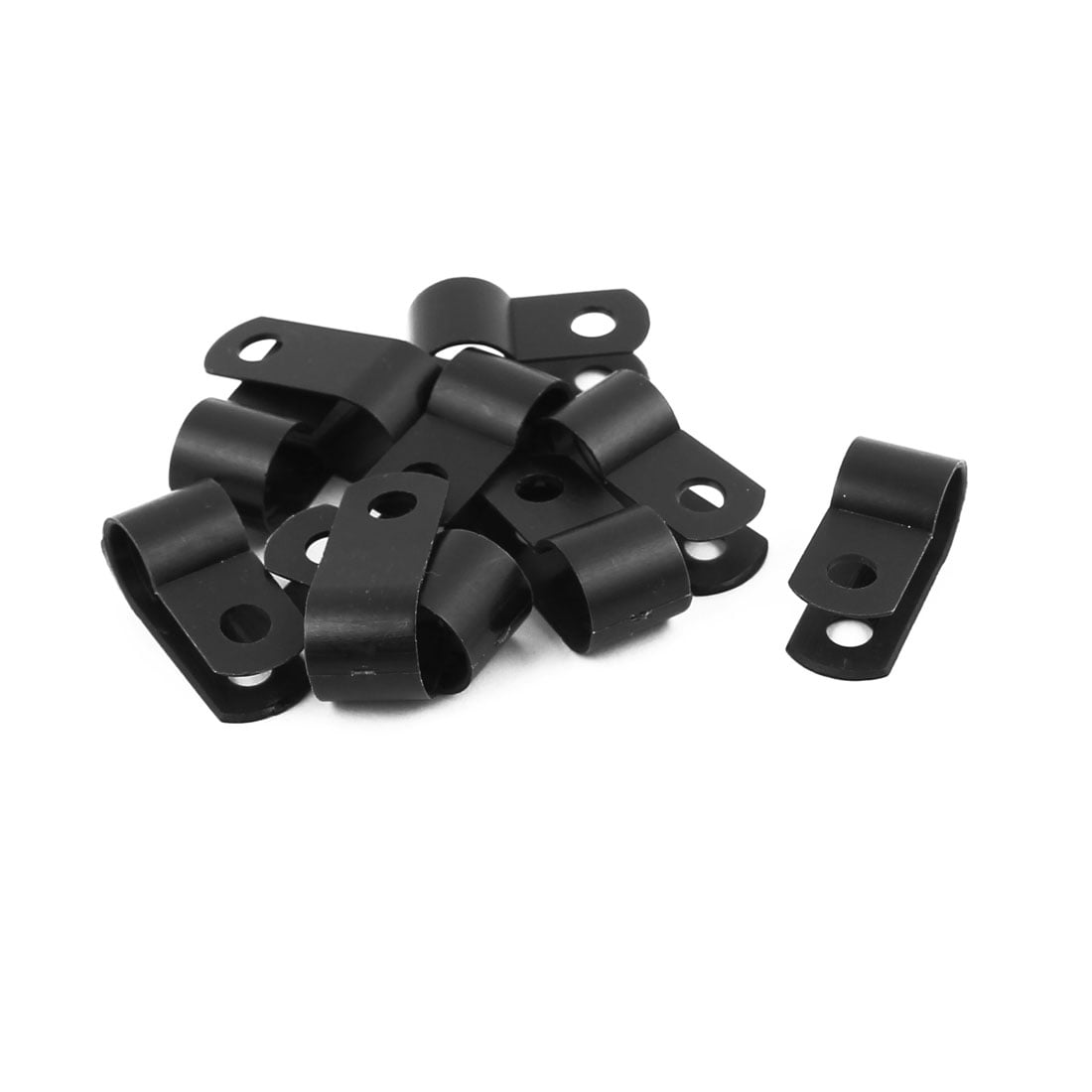 10pcs nylon r type 5/16" 8.4mm cable cord wire clamp clip fastener