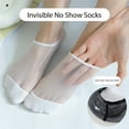 thumbnail image 2 of G&Y Women's Non-Slip Cooling No-Show Socks (5 Pairs), Mix Color, 5-8, 2 of 6