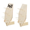 thumbnail image 3 of 2 Sets Convenient Wooden Donuts Storage Stands Shop Bakery Donut Storage Stands, 3 of 6