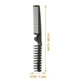 thumbnail image 2 of REOFLYUP 3Pcs Folding Hair Brush Set Compact Travel Brushes Assorted Colors for Everyday Use, 2 of 7
