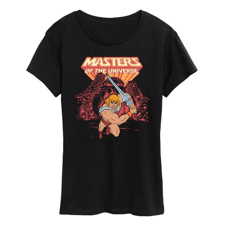 He-Man Masters of the Universe – He-Man With Sword – Women s Short Sleeve Graphic T-Shirt