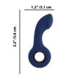 thumbnail image 6 of Zero Tolerance Reach Rechargeable Silicone Anal Sex Toy, Blue, 6 of 6