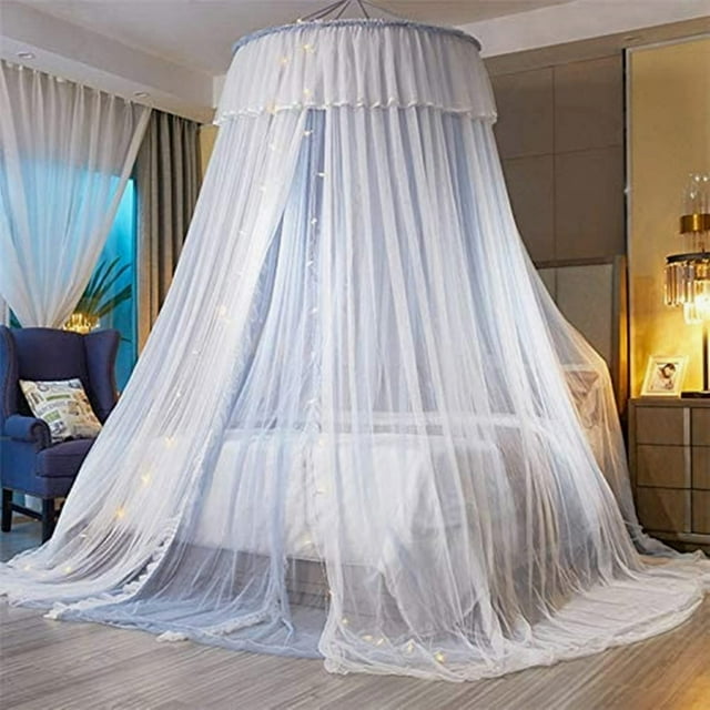 Dosel para Cama VETHIN Princesa para Niñas con Luces LED 40 cm