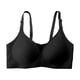 thumbnail image 4 of Brasier Tela de Mantequilla Tela de Mantequilla Sujetador Push up sin Aros para Mujer, Talla Grande, Escote En V Profundo, Suave, sin Costuras, Fino, para Pecho Grande y Pequeño Grande, 4 of 5