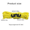 thumbnail image 6 of BIBABLYKE Tent Guide Rope for Awning Camping Reflective Tent Guy Rope Guy Rope, 3mm Tent Guy Line 13ft Reflective Cord Guy Line, 6 of 8