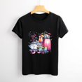 thumbnail image 4 of Girls Trip 2026 Women’s Cotton Short Sleeve T-Shirt HD Graphic Print Casual Crew Neck Tee M, 4 of 7