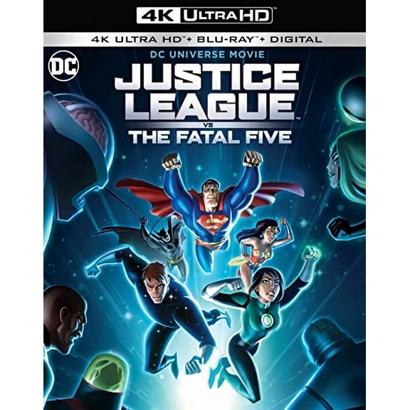 Justice League vs. The Fatal Five (4K Ultra HD   Blu-ray) [UHD]