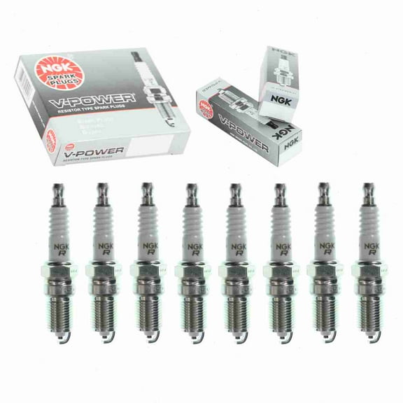 8 pc NGK 2238 V-Power Spark Plugs for 104 104BP 104DP2 105 106 106BP 1765180 1835078T 20 241229617 2R44LTS 3243 3244 3245 3246 3565 3724 3851857 3854399 3856759 401 401S 408C2 408S 4408 4408-2 5032