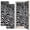 Color 2, variant on 2 Pcs School Locker Magnetic Wallpaper 12" x 36" African brush stroke mud cloth fabric Ethnic boho seamless Reusable Removable Locker Accessories Back to School Supplies