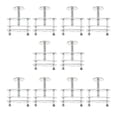thumbnail image 1 of Paquete de 2-6 tapones de agua de tornillo de 10 Uds para manguera de goma, Clip de Control de flujo, 2 piezas, 1 of 8