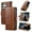 Darkbrown, variant on Dteck for Samsung Galaxy S23 Ultra 5G Case Wallet, PU Leather Flip Folio Case with Card Holders RFID Blocking Kickstand Shockproof TPU Inner Shell Phone Case 6.8 Inch (2023), Darkbrown