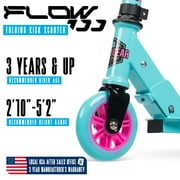 Madd Gear Folding Kick Scooter For Kids – Lightweight Steel Frame, Adjustable Handlebar, Ages 3+ – Madd Gear Flow 100