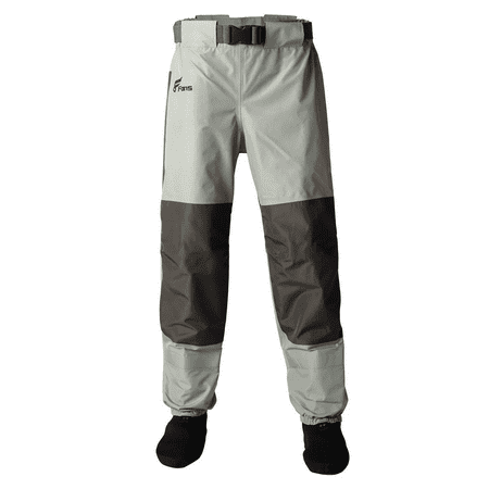 8 Fans Waist Waders 3-Ply Durable Breathable Waterproof Stockingfoot Insulated Wading Pants for Mens & Womens