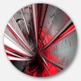 thumbnail image 2 of Designart - Fractal 3D Deep into Middle' Abstract Circle Metal Wall Art, 2 of 4