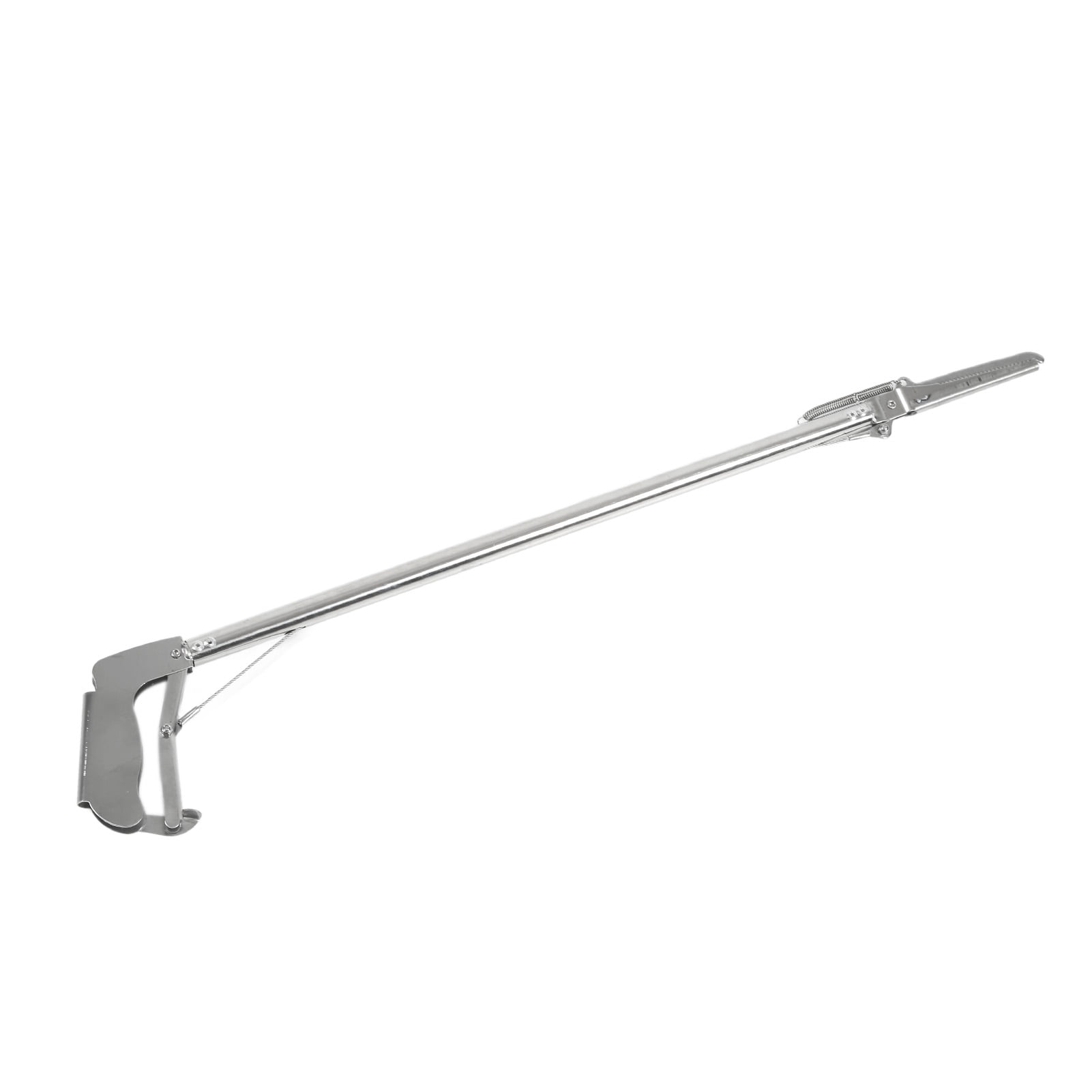 Nieyigj 30inch / 76.2cm Stainless Steel Crab Tongs Portable Multifunctional Long Fish Tongs for Crab Seafood Octopus Straight Clip Sea Catching Tool Professional Fishing Gear Supplies