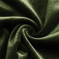 thumbnail image 5 of Women's 3/4 Sleeve Velvet Shirt - Round Neck Elegant Holiday Blouse, 5 of 7