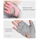 thumbnail image 2 of Guantes De Fitness Guantes de fitness para mujer Guantes de entrenamiento de medio dedo Accesorios deportivos (S rosa) Likrtyny  Para Estrenar, 2 of 9