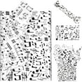 thumbnail image 1 of WWS-100 Sheets 20x14 Inches Musical Note Tissue Paper Gift Wrapping Tissue for Birthday, Baby Shower, Wedding, Christmas Music Concert 50s Theme Party DIY Craft, 1 of 4