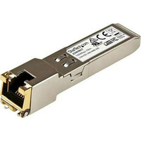 UPC: 0065030868556 | STARTECH Gigabit RJ45 Copper SFP Transceiver Module – HP JD089B Compatible – 100m