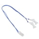 thumbnail image 5 of Cordón para audífono con clip transparente para evitar pérdidas, cordón azul para audífonos, para niños mayores, binaural, 5 of 14