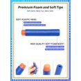 thumbnail image 2 of 50-Dart Bullets Refill Pack for Nerf N-Strike Elite 2.0 Series - Compatible with All Elite Blasters Blue, 2 of 4