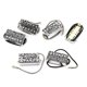 thumbnail image 4 of Engraved Flower Double Pickup Guitar Humbucker Pickup Replacements Neck&Bridge Pickup Electric Guitar Part Easy Install red matte, 4 of 5