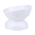 thumbnail image 1 of Cuencos elevados de cerámica para gatos, cuenco inclinado para comida para gatos, platos de alimentación para mascotas de porcelana, protege la columna vertebral de las mascotas, 1 of 5