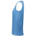 thumbnail image 3 of Augusta Sportswear Womens Rover Jersey S Columbia Blue/White, 3 of 5