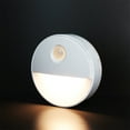 thumbnail image 2 of In The Heat of The Night Creative Intelligent Wireless Human Body Sensor Small Night Aisle From The Night without Plugging In Control Home Bedroom Led Wireless Led Lights, 2 of 2