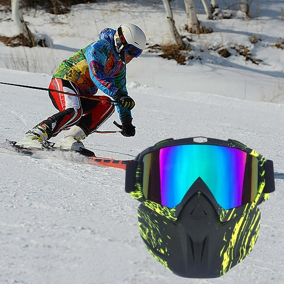 Riforla Retro Vintage Goggles Motorcycle off Road Racing Eyewear Ski Wind Goggles Riding Glasses Glasses A
