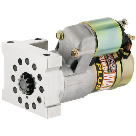 Gear Ratio Torque - Powermaster 9112 PowerMax Plus Starter; Chevy Ram Jet 350/502; 168 Tooth Flywheel; 160 ft./lbs. Torque; 11:1 Compression Rate; 6:1 Gear Ratio; Natural Finish;