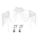 thumbnail image 2 of Hombro Cadena Rhinestone Accs Traje de Baño Perla Cuerpo Diamant Ajustable Lujo Hecho a Mano Cristal Regalo Moda para Prom Boda Hugo Collar de cadena de hombro, 2 of 8