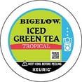 thumbnail image 3 of Bigelow Unsweetened Iced Tropical Green Tea Keurig K Cup Pods, 22 Count Box (Pack Of 4) Caffeinated 88 K Cup Pods Total, 3 of 3