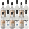 Dhōs Handcrafted Non-Alcoholic Orange 6 Pack w 6 Pack Owen’s Mixers Club Soda - Keto-Friendly, Zero Sugar, Zero Calories, Zero Proof - 750 ML - Perfect for Mocktails - A