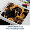 thumbnail image 6 of Dachshund Square Gaming Mousepad Desk Mat Non-Slip Rubber Bottom Printed 8.3x9.8 Inch Suitable for Office and Gaming, 6 of 6