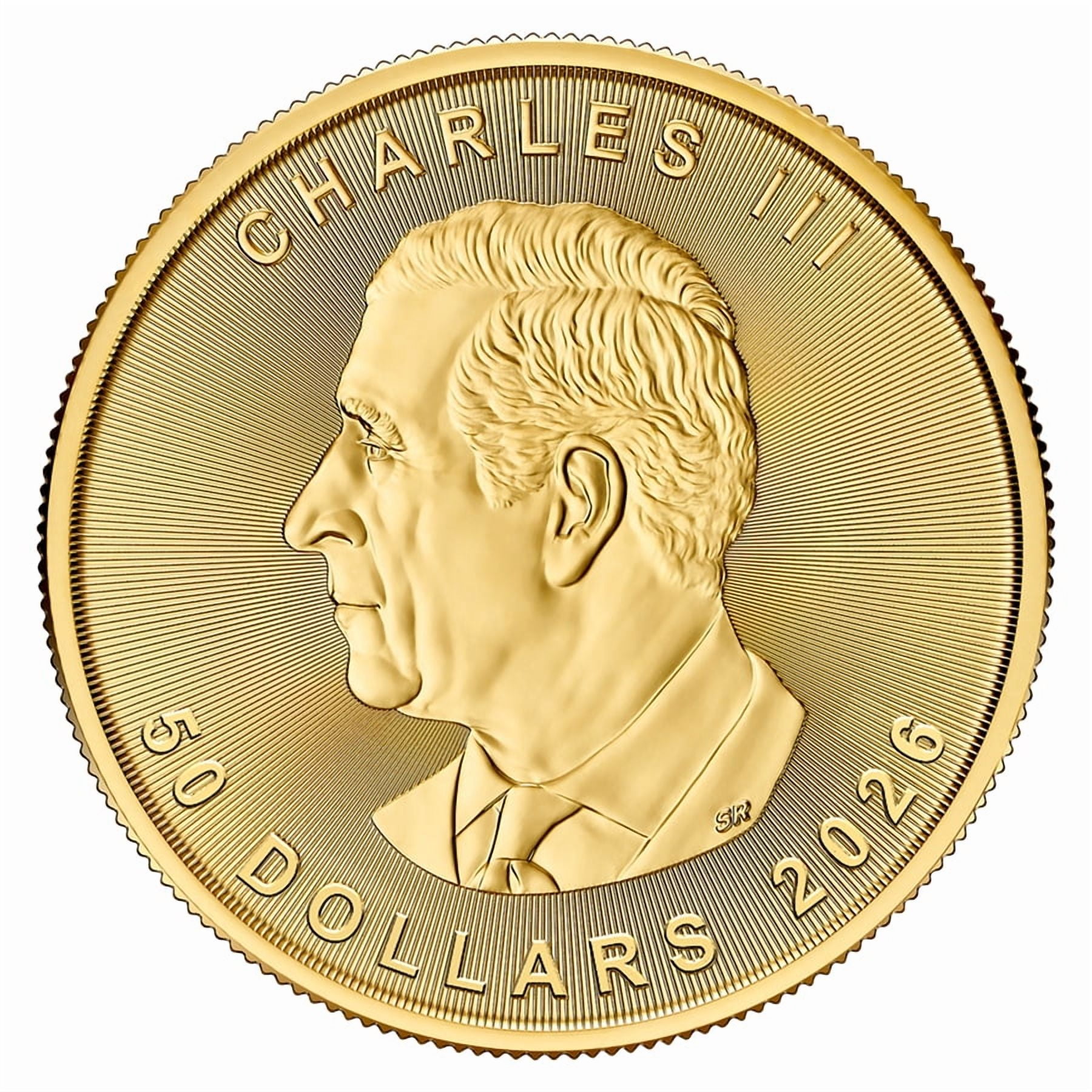 2026 1 oz Canadian Gold Maple Leaf Coin BU