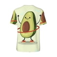 thumbnail image 3 of Balery Avocado1 Baseball Jersey for Men Casual Button Down Shirts Short Sleeve Active Team Sports Uniform-Large, 3 of 9