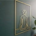 thumbnail image 3 of 2x Figura de Mujer Decoración de Dibujo Lineal Estético, 3 of 9