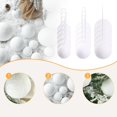 thumbnail image 1 of 18 bolas navideñas para decorar el de con lazo para colgar, adornos navideños reutilizables para festivales, tiendas y año Nuevo., 1 of 8