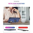 thumbnail image 2 of Allytech Galaxy A03s Case (US Edition), Galaxy A03S Case with Stand, With Ring Holder Stand Military Grade Shockproof Protective Compatible with Car Mount Case Cover for Samsung Galaxy A03S - Blue, 2 of 6